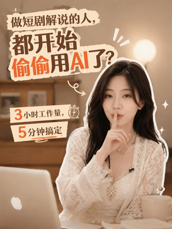 AI数字人口播干货-APP推广封面